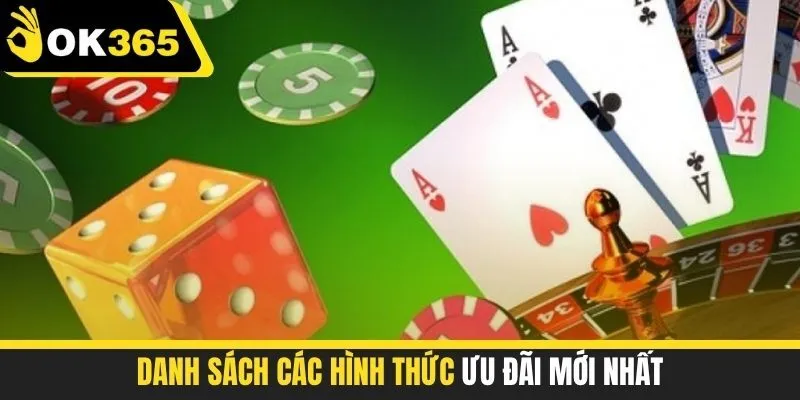 Danh sách các hình thức ưu đãi mới nhất